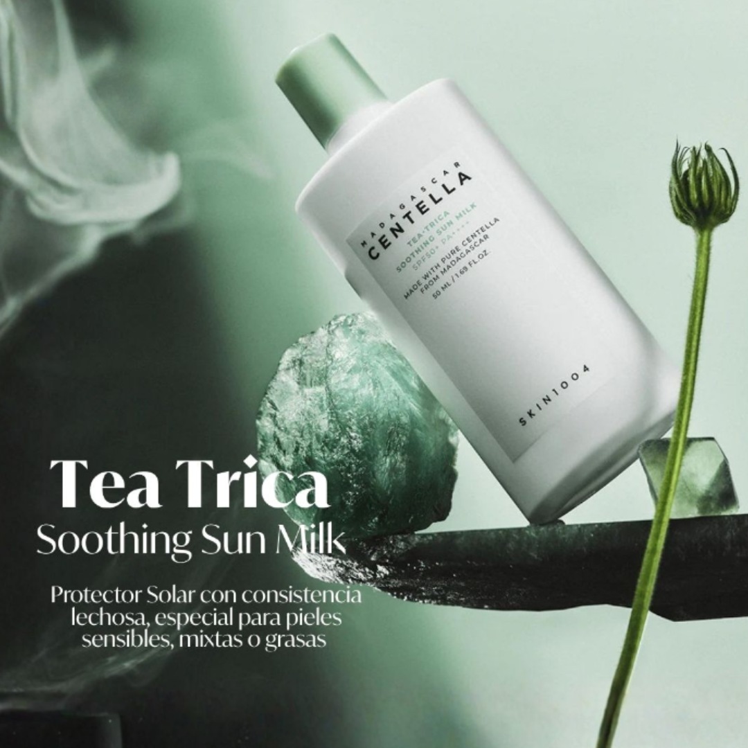 Skin1004-Tea-Trica Sun Milk  Protector Solar
