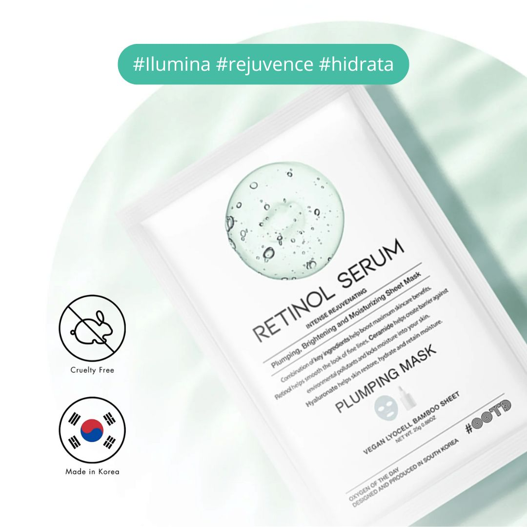 Retinol Serum Plumping Mask-OOTD Mascarilla
