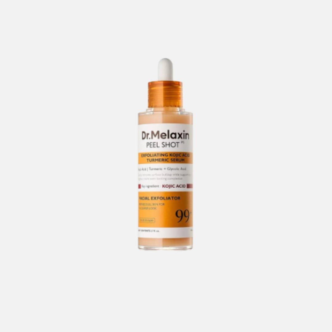 Dr MELAXIN Serum Peel Shot exfolianting Kojic acid Turmeric 80ml
