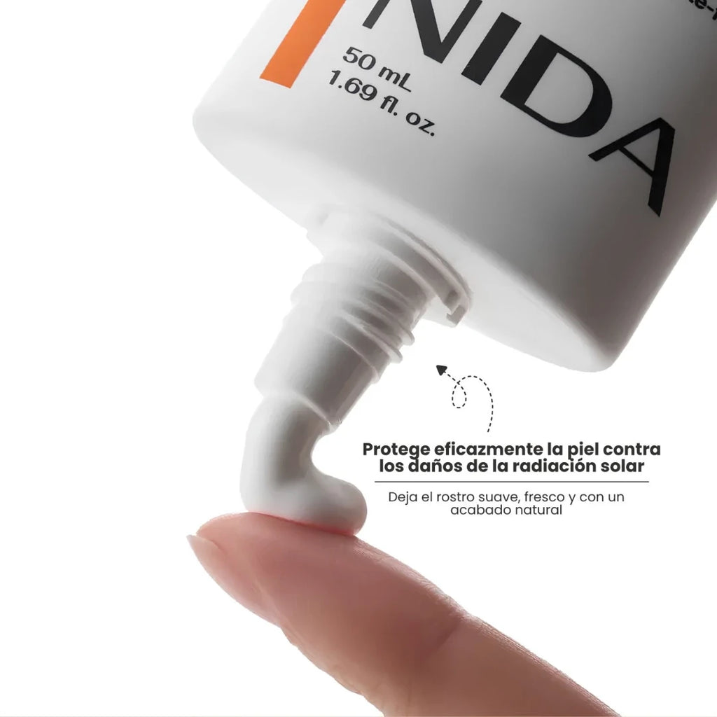 NIDA Bloqueador Invisible SUN Cream