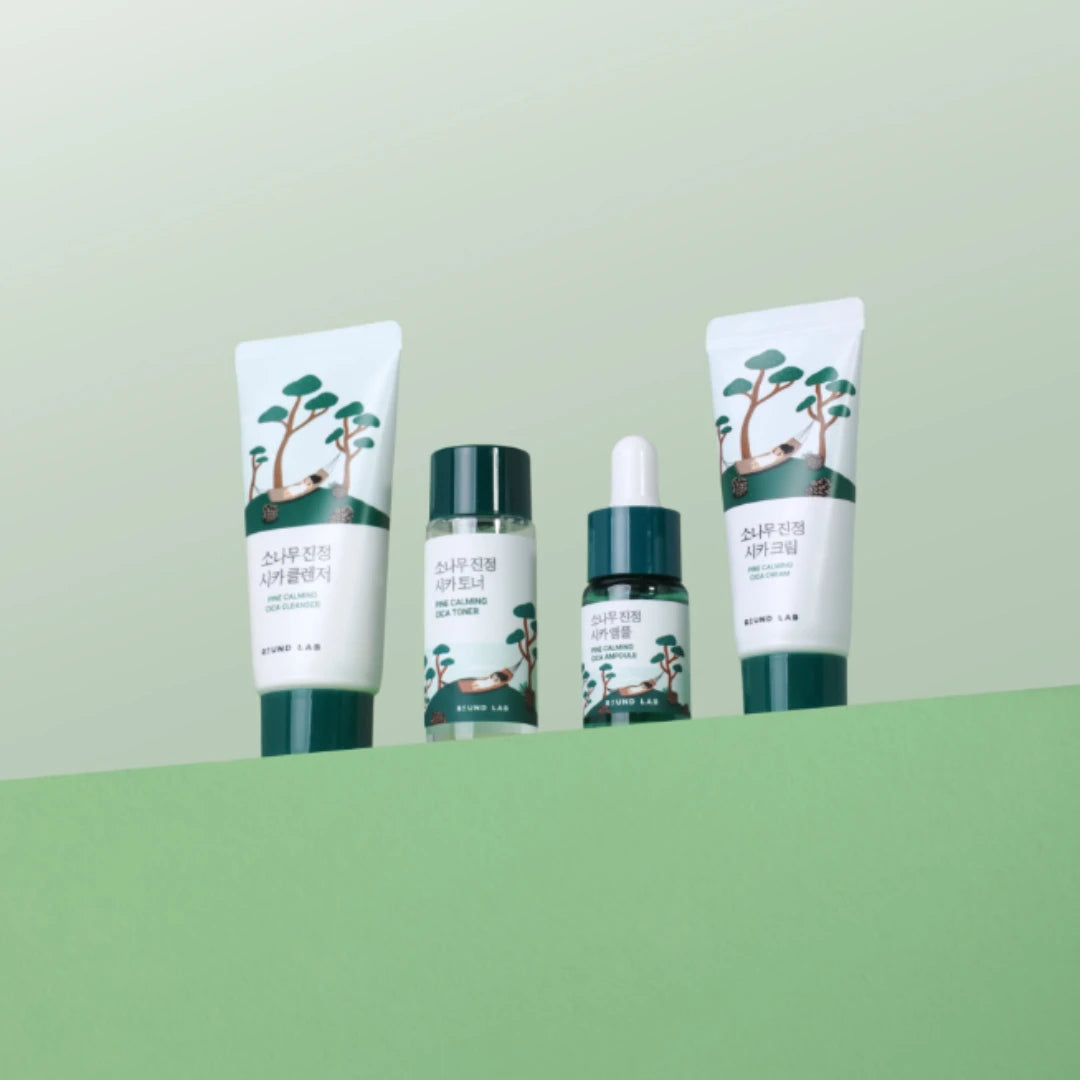 Round Lab Pine Calming Cica Trial Kit