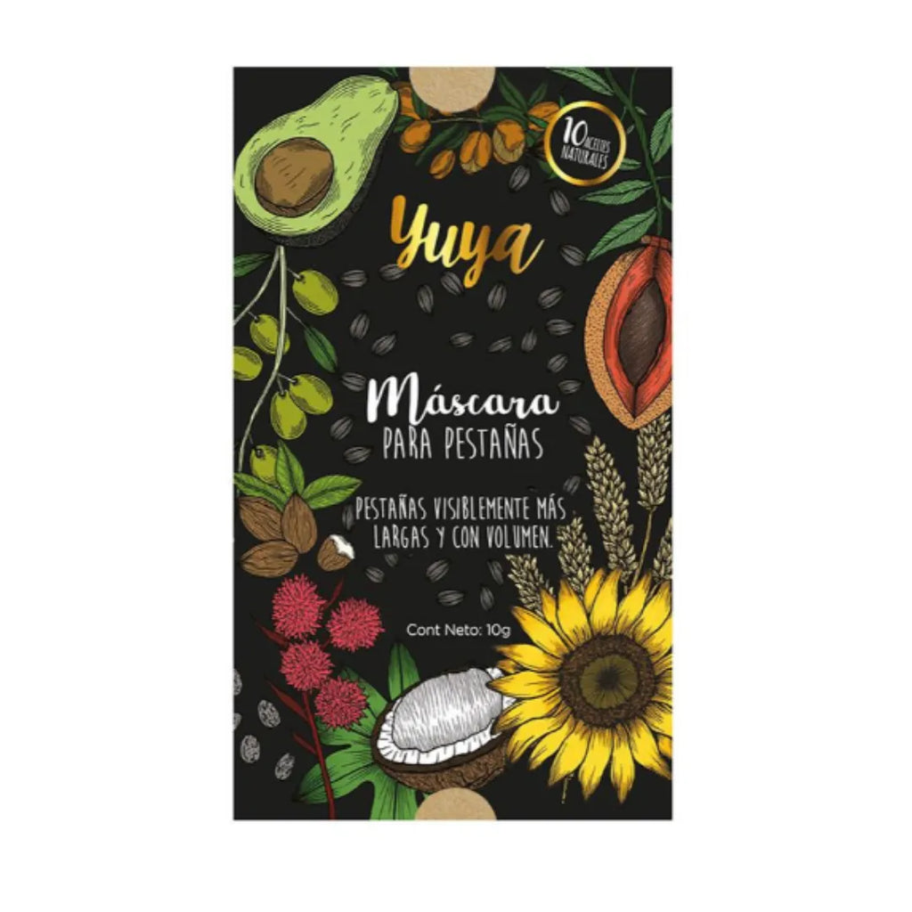 Yuya Mascara Pestañas Negra