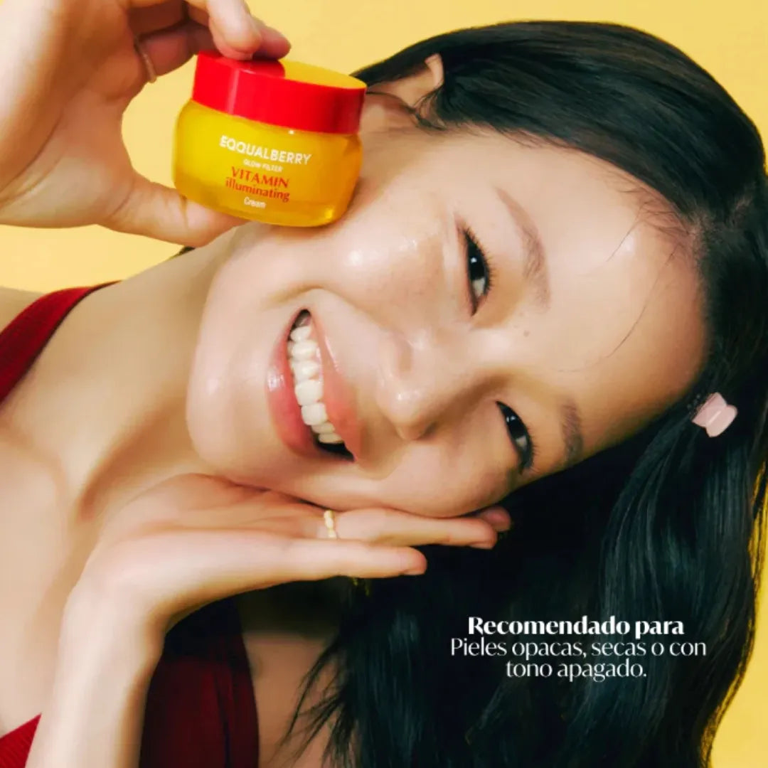 EQQUALBERRY Crema iluminadora Vitamina C 50 Ml