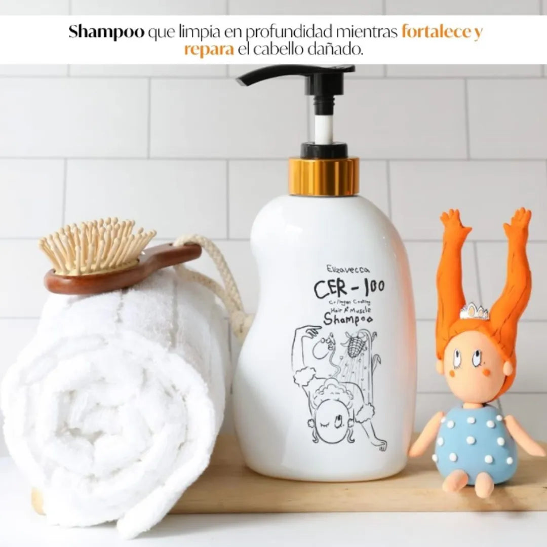 Elizavecca -CER-100 Collagen Coating Hair A+ Muscle Shampoo